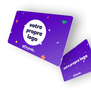 Personnalisez une carte cadeau.