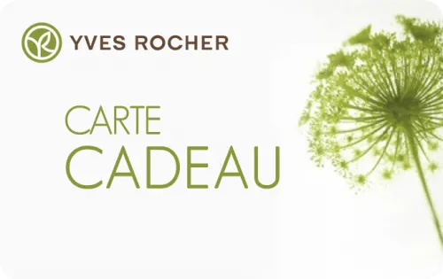 Carte cadeau Yves Rocher