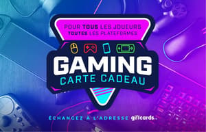 Carte cadeau Gaming