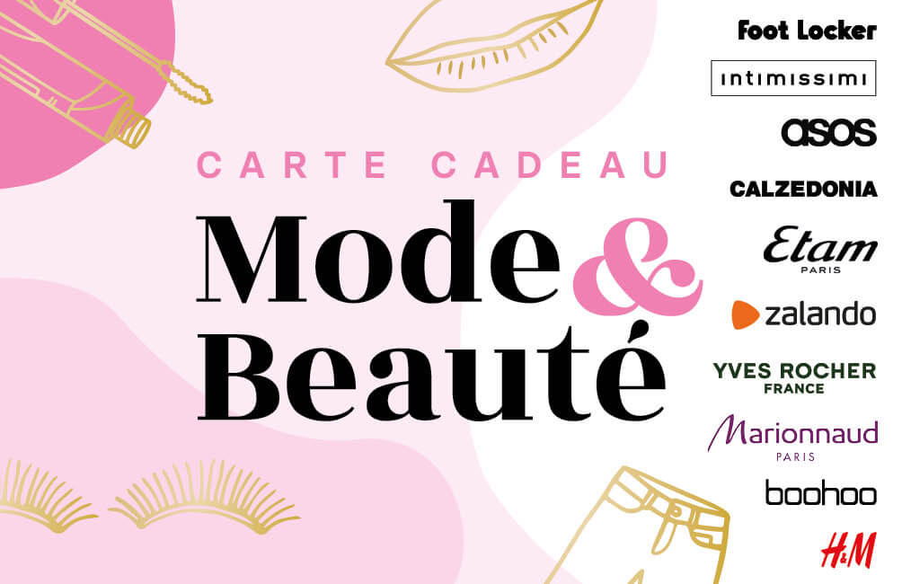Carte cadeau Mode & Beauté