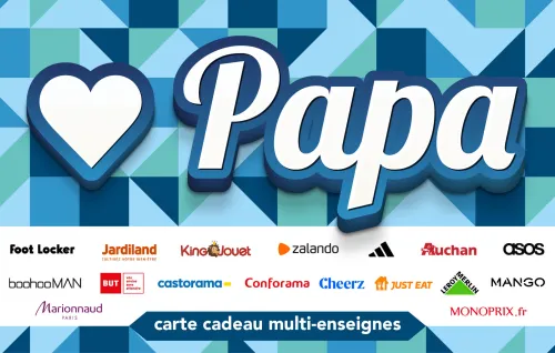 Papa Carte cadeau Multi-Enseignes