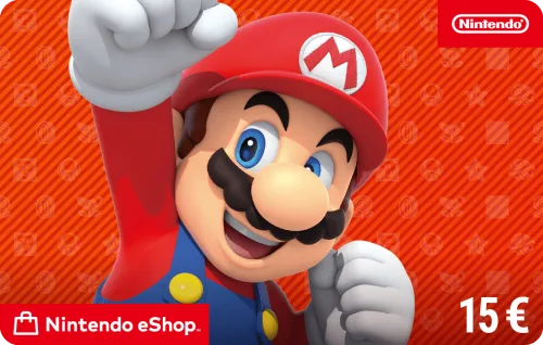 Carte cadeau Nintendo eShop Card €15