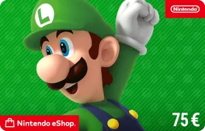 Carte cadeau Nintendo eShop Card €75