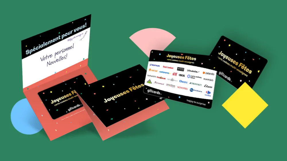 La Carte cadeau Multi-Enseignes : Votre cadeau de Noël flexible pour les entreprises