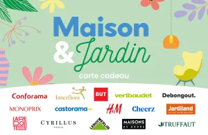 Carte cadeau Maison & Jardin