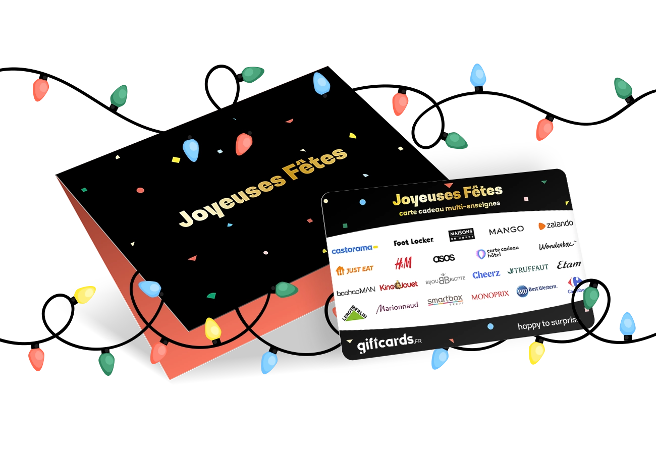 Trouvez le cadeau idéal grâce à notre sélection de plus de 205+ cartes cadeaux