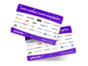 Carte cadeau Multi-Enseignes