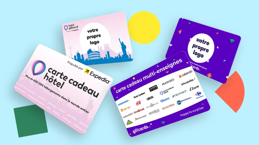 Carte Cadeau Multi-Enseignes & Hotelgiftcard pour Entreprises