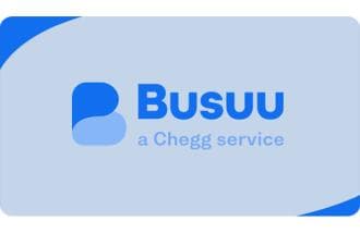 Carte Cadeau Busuu Premium