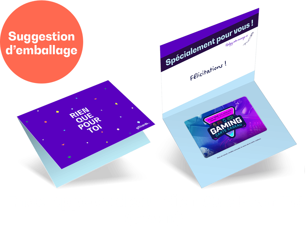 Surprise enveloppe