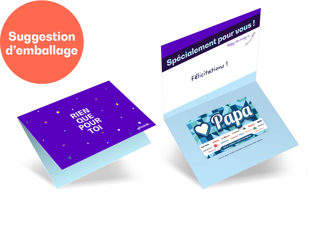 Surprise enveloppe