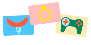 Quels types de cartes cadeaux sont disponibles ?